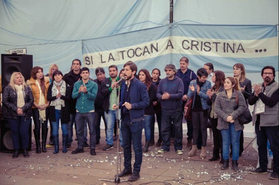 Hernán Letcher: "Vamos a defender a Cristina en cualquier circunstancia"
