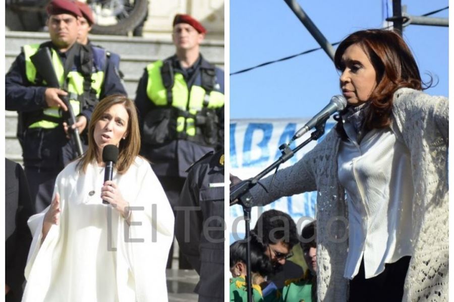 Vidal criticó a Cristina por su cambio de look: "Cuando te ponés el poncho porque creés que te va a dar votos, se nota”