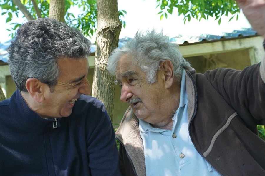 Florencio Randazzo cruzó el charco para reunirse con el "Pepe" Mujica en Uruguay