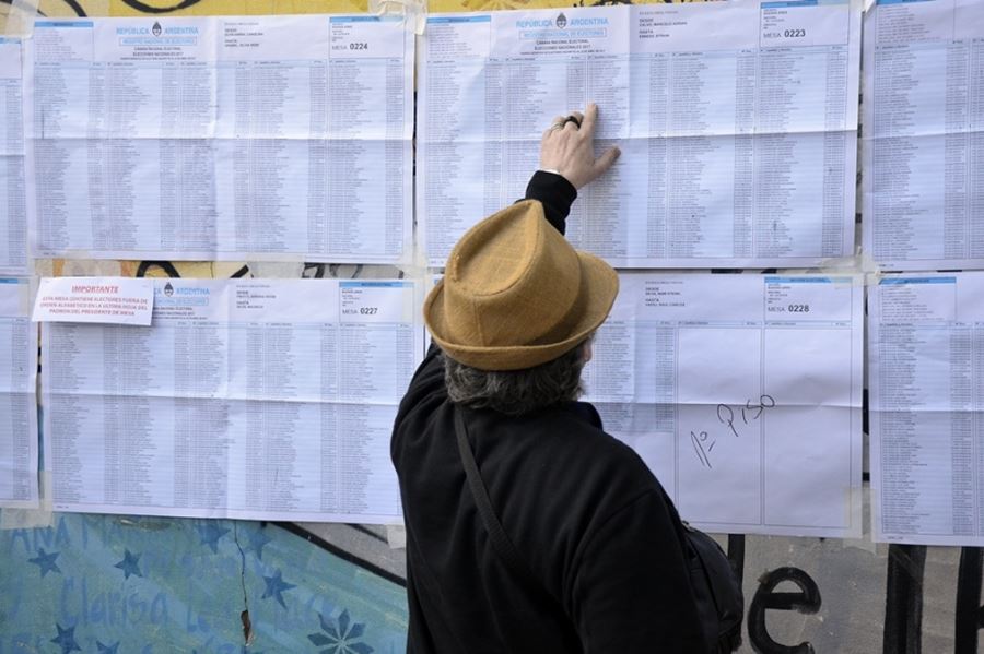 Argentina elige legisladores: Ya votó el 46 por ciento del padrón electoral