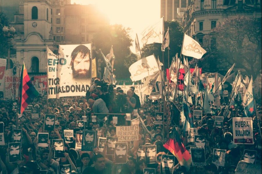 A tres meses de su desaparición, la Plaza pidió justicia por Santiago: “No vamos a descansar”