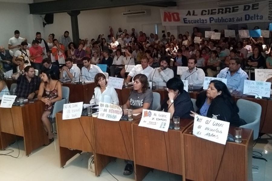 Repudian el cierre de escuelas en el Delta y piden a la Provincia que se rectifique