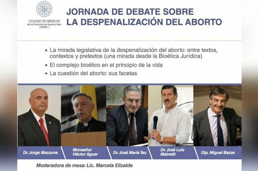 Pacto entre caballeros: Impulsan un "debate" sobre aborto con un panel sólo de varones 