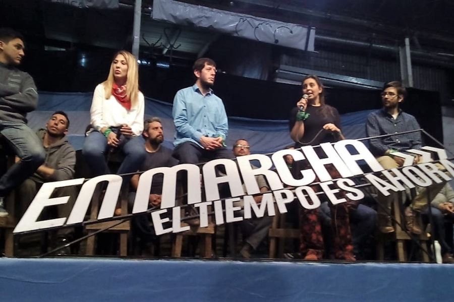 Desde La Plata, el frente En Marcha realizó su primera acto llamando a la unidad de los sectores progresistas