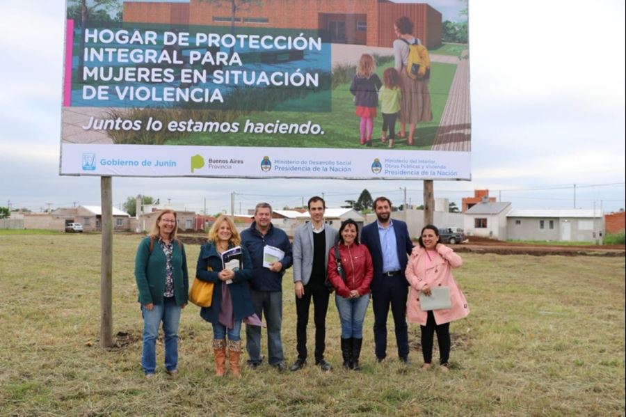 Junín avanza en la construcción de un hogar de protección para mujeres víctimas de violencia