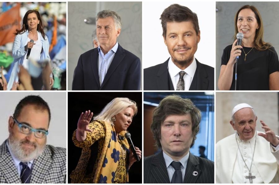 Macri, CFK, Bolsonaro, Flor Vigna, Tinelli y el Che: Quiénes son los influencers de hoy para los argentinos