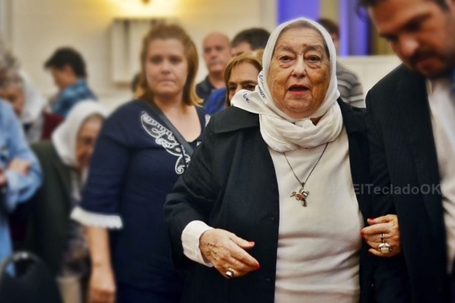 Con un tirón de orejas a los "responsables políticos del país", el campo le respondió a Hebe de Bonafini