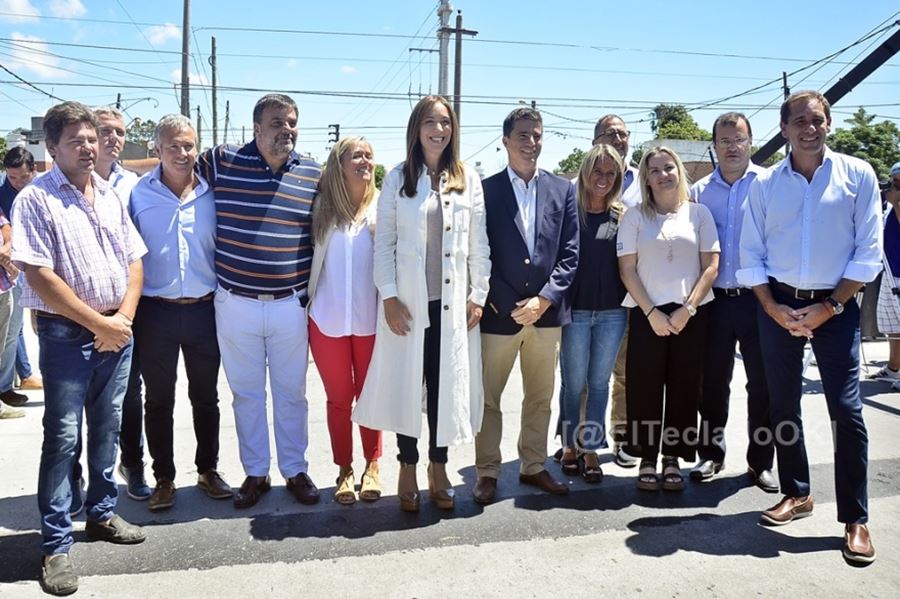 Vidal inauguró obras en la Plata y destacó que "se trata de trabajar en equipo con todos los intendentes"