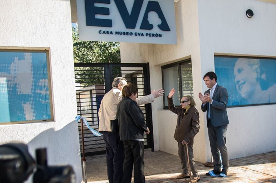 Eva los une: Lejos de la grieta, peronistas y radicales participaron de la reinauguración del Museo Evita