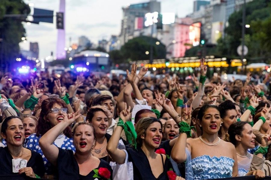 La marcha peronista estrenó su versión feminista y se hizo viral