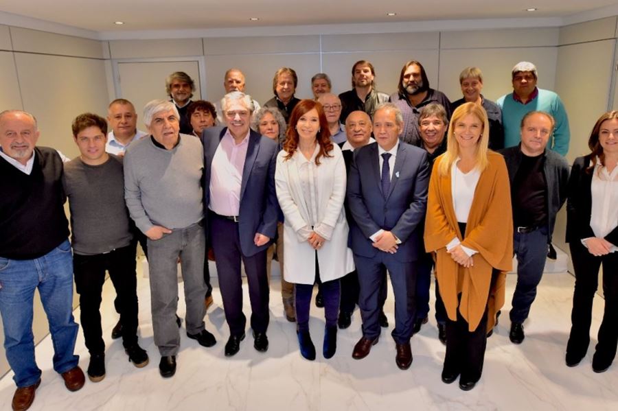 El Frente de Todos se reunió con dirigentes sindicales: "Tenemos que tener en claro las prioridades"