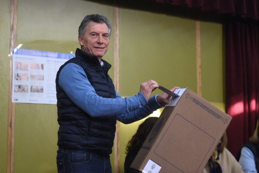 Votó Macri: “Esta elección define los próximos 30 años de la historia de nuestro país”