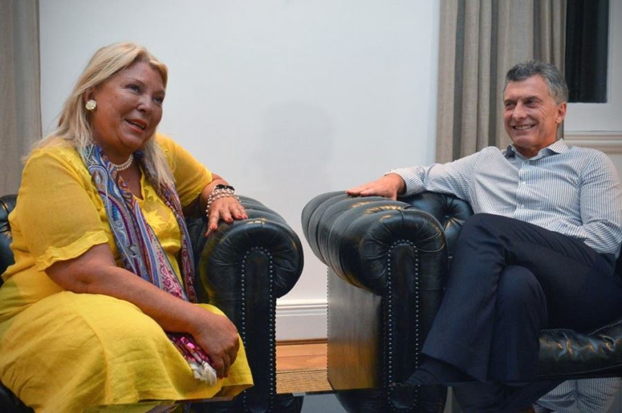 Carrió se reunió con Macri para analizar nuevas medidas "políticas y económicas" 