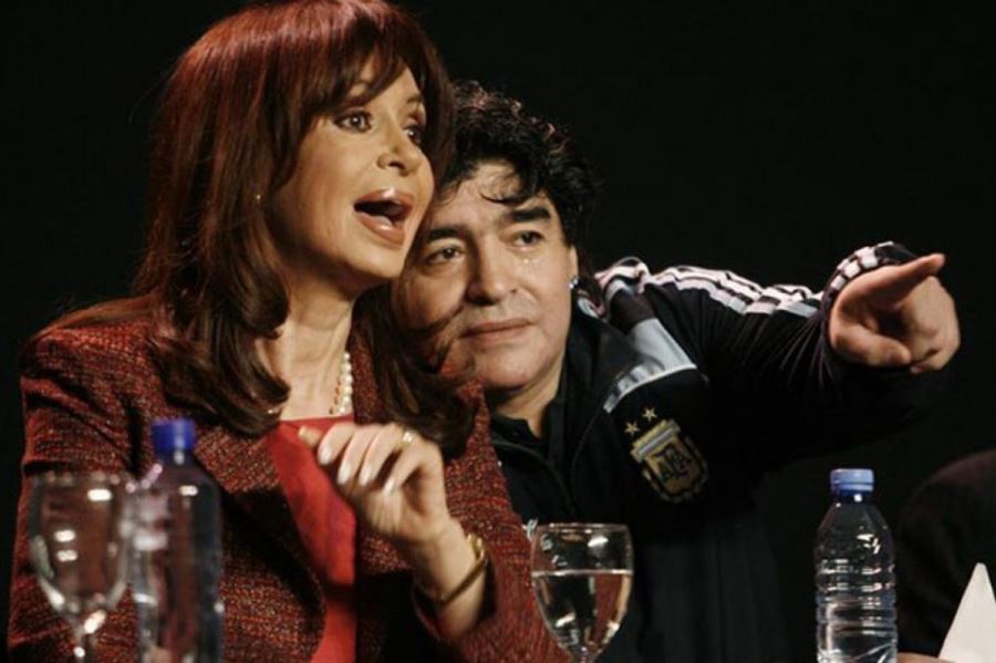 Maradona: "Me pasan factura por ser kirchnerista; ya falta poco para que volvamos"