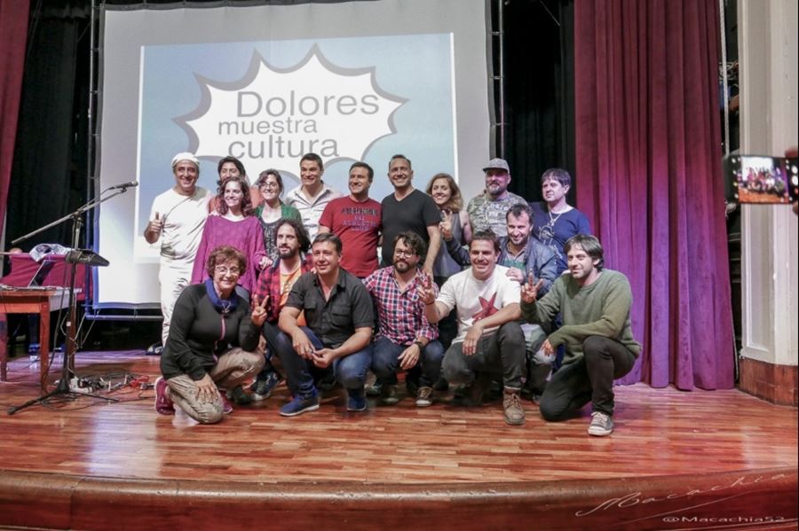 Desde La Plata, artistas dolorenses respaldaron la candidatura a intendente de Facundo Celasco