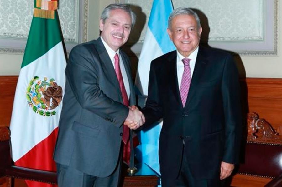 Pensando en la integración regional, Alberto Fernández se reunió con López Obrador