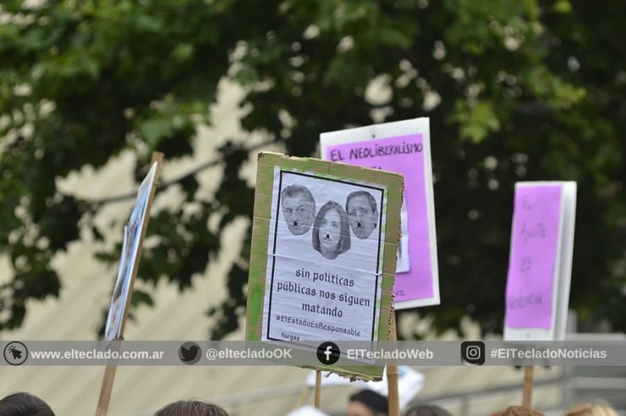 En fotos: La Plata marchó por el día de lucha contra la violencia de género