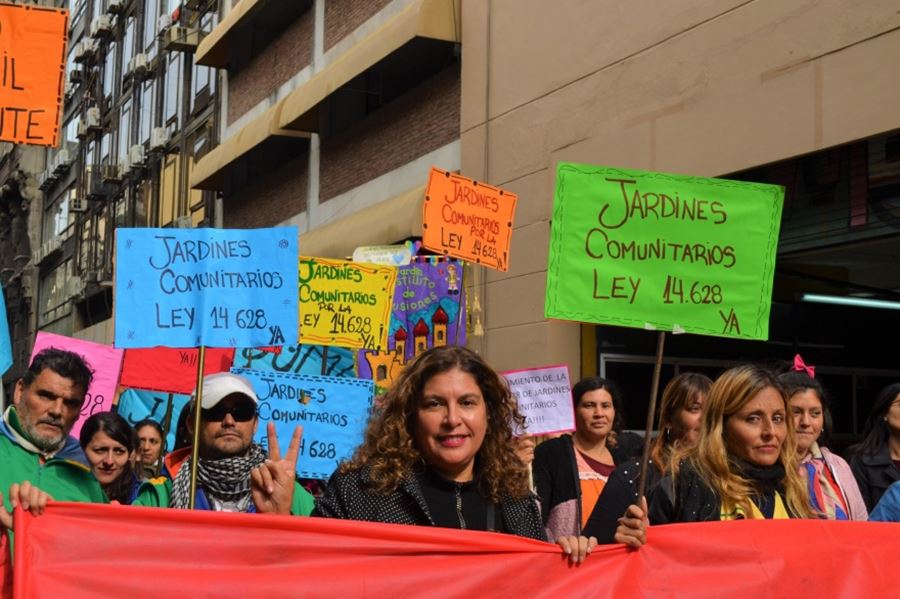 Después de 30 años, se incorporaron 43 cargos de directoras de jardines comunitarios a la Provincia