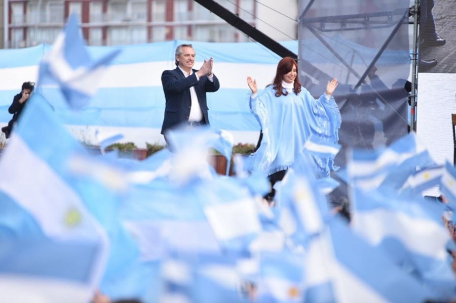 “Patria para todos”: Alberto y Cristina Fernández convocan a la fiesta popuar del 10 de diciembre