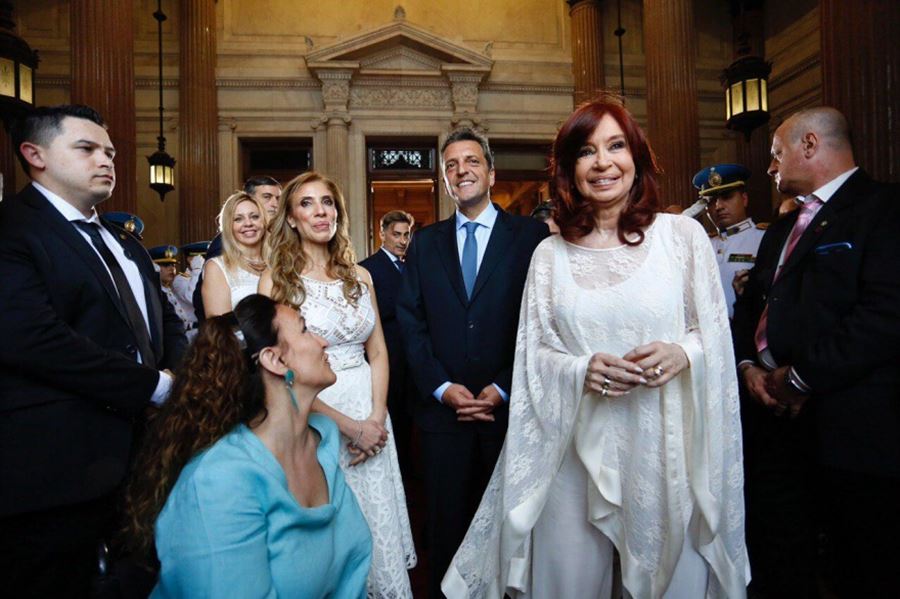 La asunción de Alberto y Cristina Fernández, en fotos: las mejores imágenes de la jornada democrática