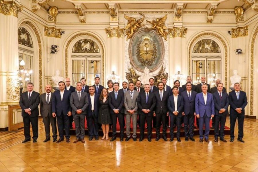 Consenso Fiscal 2019: El presidente Alberto Fernández recibió a los gobernadores y al jefe de Gobierno de la CABA