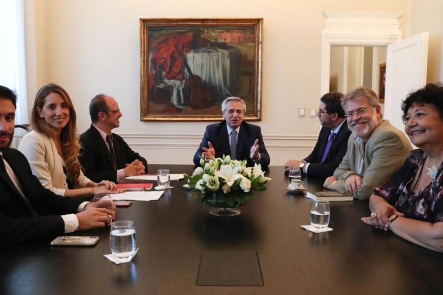 El presidente Alberto Fernández se reunió con el consejo de asesores