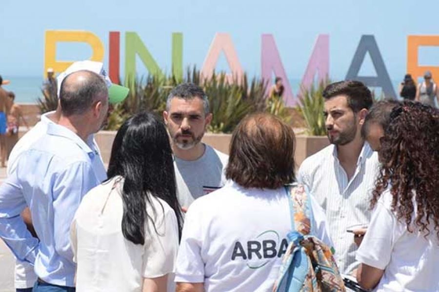 Cristian Girard coordinó las tareas de fiscalización que ARBA desarrolla en Pinamar