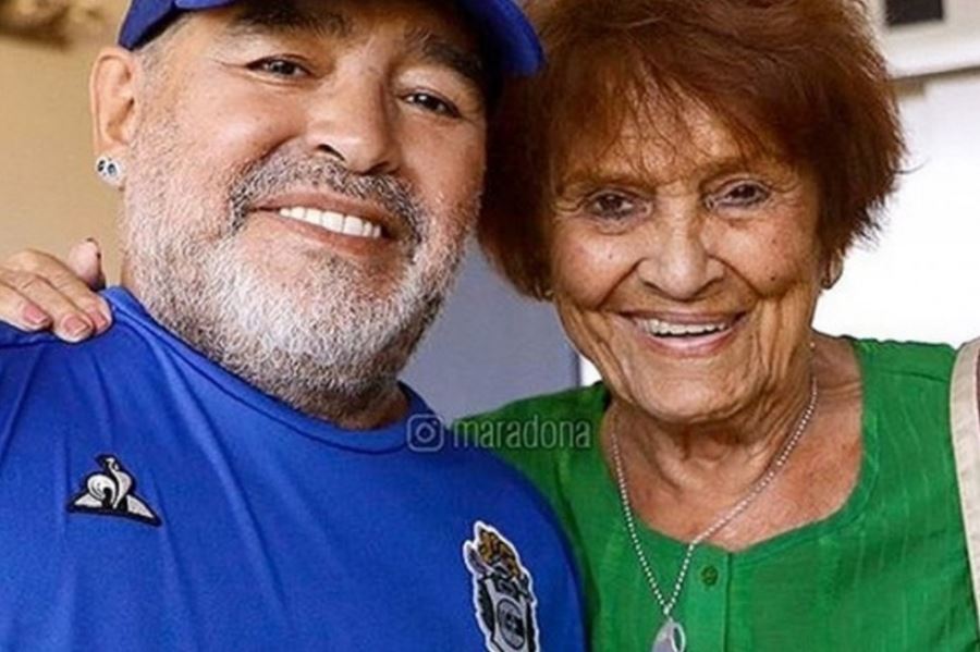 Diego Maradona recibió a Taty Almeida: "Gracias por todo; te llevo en mi corazón" 