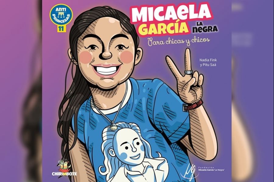 La militancia ante todo: Micaela García, protagonista del próximo libro de la colección Antiprincesas