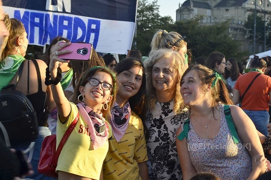 El proyecto está en la calle: El texto que leyó en el Congreso la Campaña por el Aborto Legal