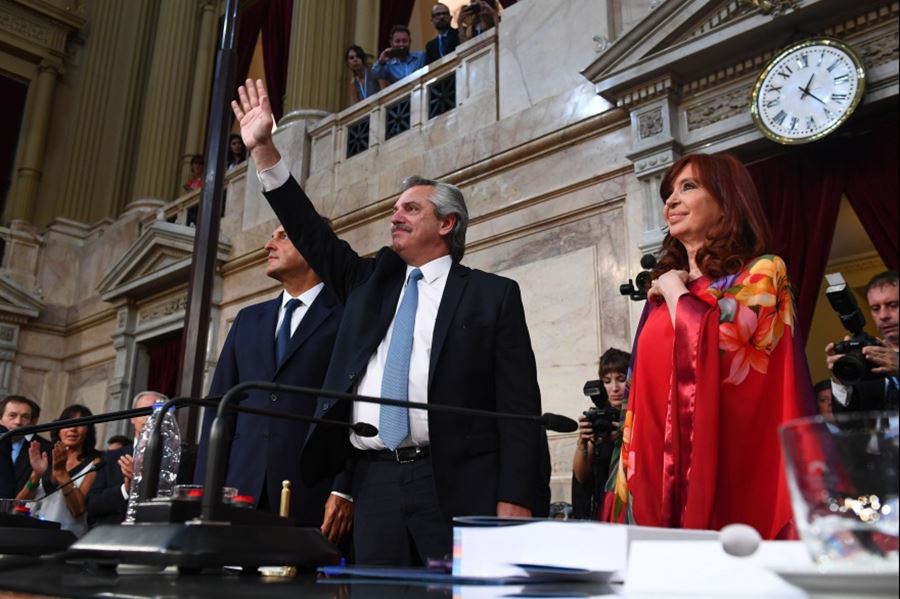 Algunos de los puntos centrales del discurso de Alberto Fernández ante la Asamblea Legislativa