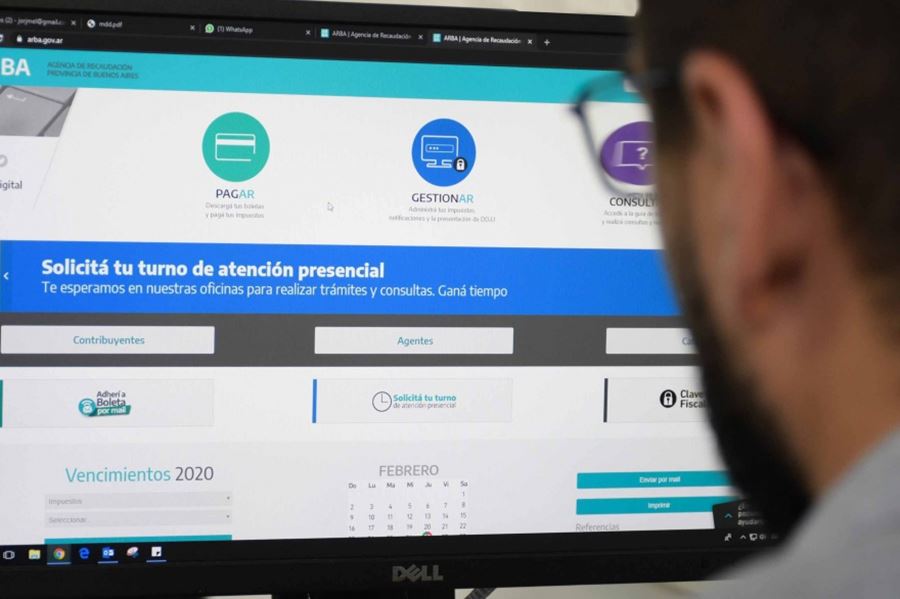 Arba refuerza atención digital e implementa turnos para limitar concurrencia de contribuyentes a sus oficinas