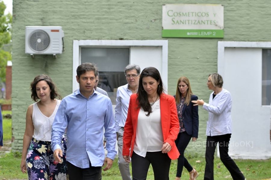 Kicillof recorrió el laboratorio que se prepara para detectar los casos de coronavirus en la provincia