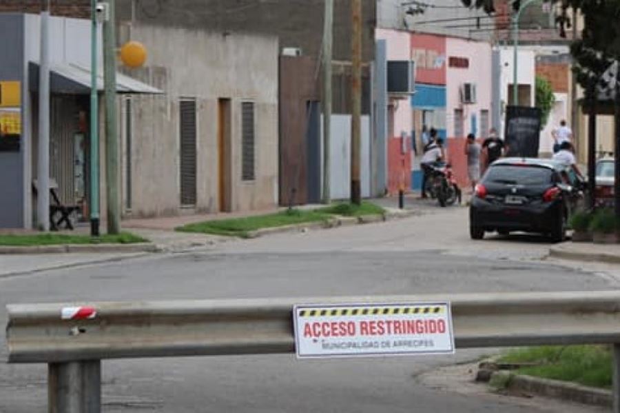 Coronavirus: En Arrecifes, Olaeta se suma al cierre de accesos a la ciudad y vallado de calles