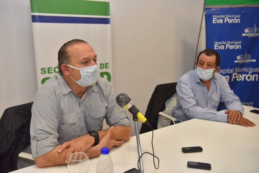 Berni visitó Benito Juárez y recorrió el hospital local en el inicio de otra recorrida por el interior bonaerense