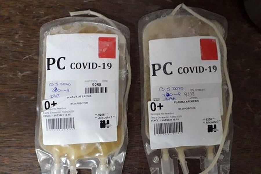 Cuatro pacientes con Covid-19 recibieron plasma por primera vez en la provincia de Buenos Aires