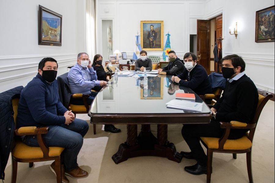 Kicillof se reunió con intendentes para dialogar sobre el impacto de la pandemia en sus tierras