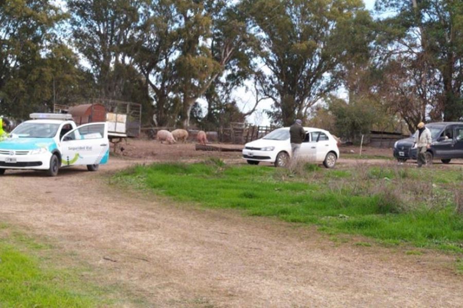 Un vecino de Bolívar había habilitado un paso clandestino a la ruta a través de su casa