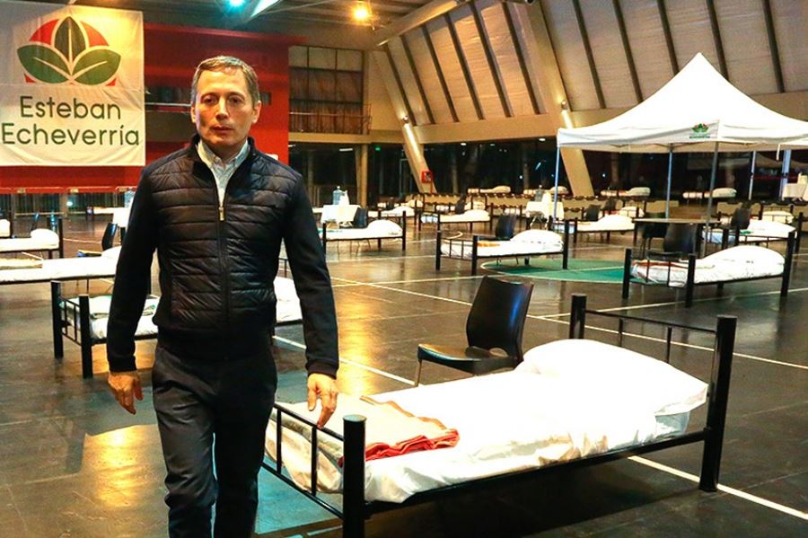Esteban Echeverría salió a aclarar la situación de las camas de las unidades de terapia intensiva