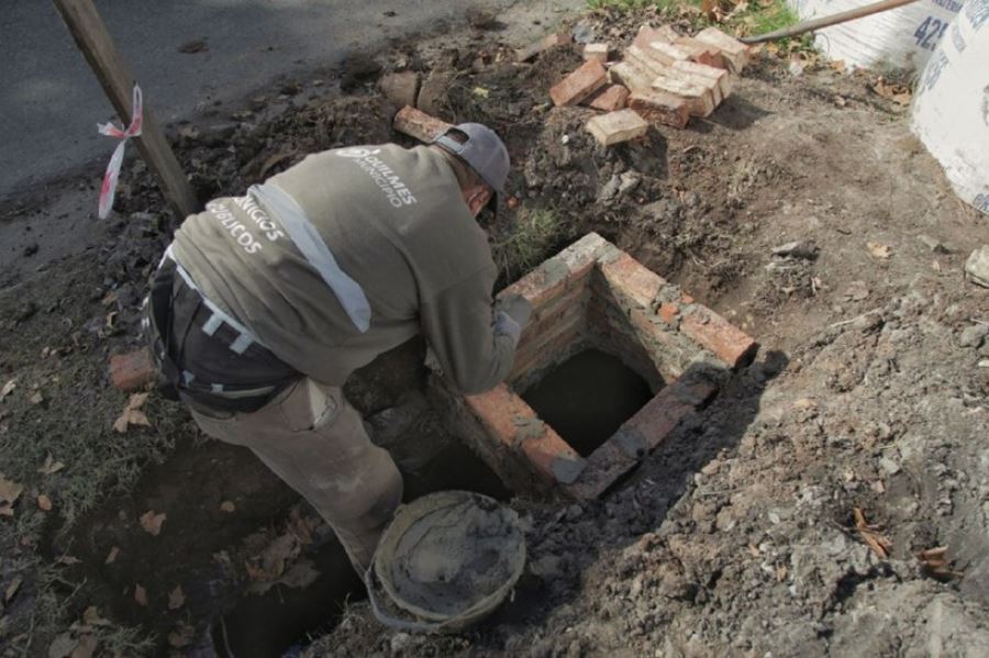 Quilmes: Comienzan los trabajos preliminares para llevar la red cloacal a Villa Itatí