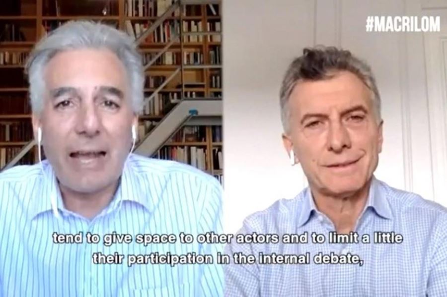 Reapareció Mauricio Macri: mirá la entrevista completa brindada a Vargas Llosa
