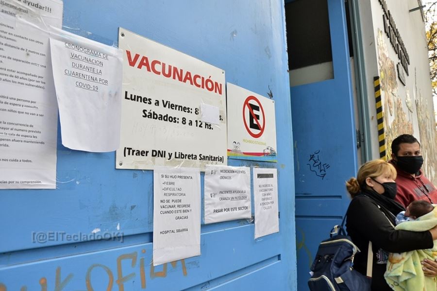 Advierten que la vacunación de niños cayó por debajo del 50 por ciento durante la pandemia