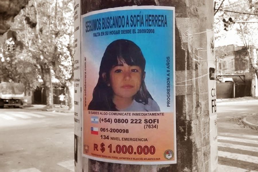 A 12 años de su desaparición, actualizarán el rostro de Sofía Herrera