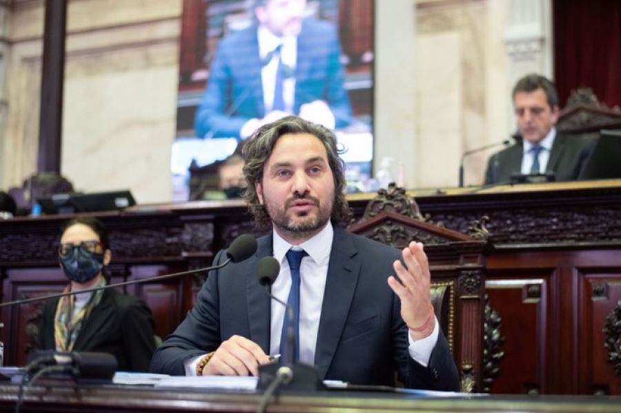 Santiago Cafiero brindó su primer informe de gestión ante la Cámara de Diputados