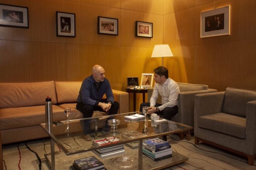 Kicillof y Rodríguez Larreta se reunieron para delinear la continuidad de la cuarentena en el AMBA