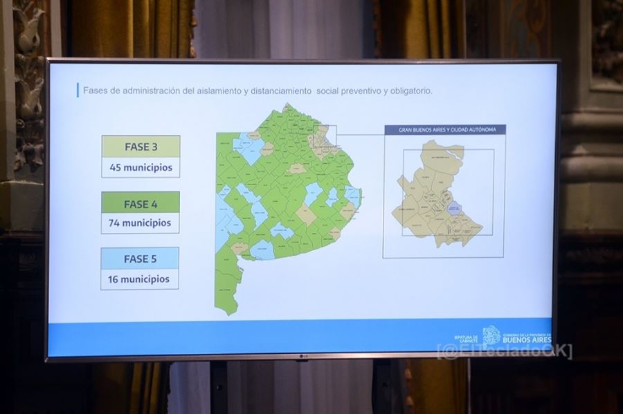 Cómo quedó el mapa del coronavirus de la provincia