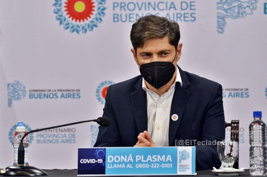 En aislamiento, Kicillof define la continuidad de la cuarentena con intendentes y expertos