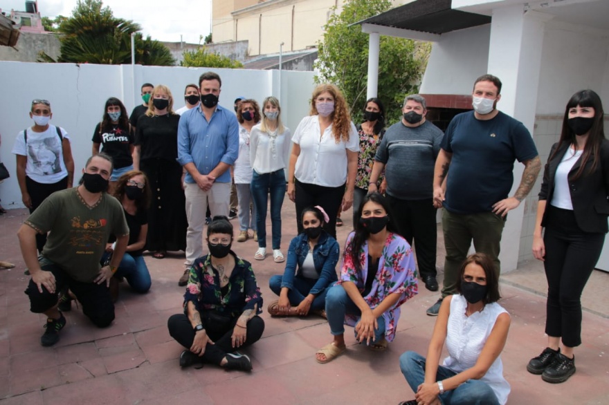 Junto a miembros del Sedronar, Ralinqueo inauguró una Casa de Atención y Acompañamiento Comunitario