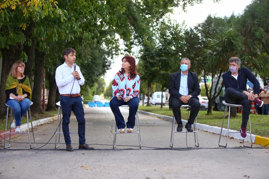 Kicillof y Cristina Fernández de Kirchner pusieron en marcha un nuevo espacio para la Memoria