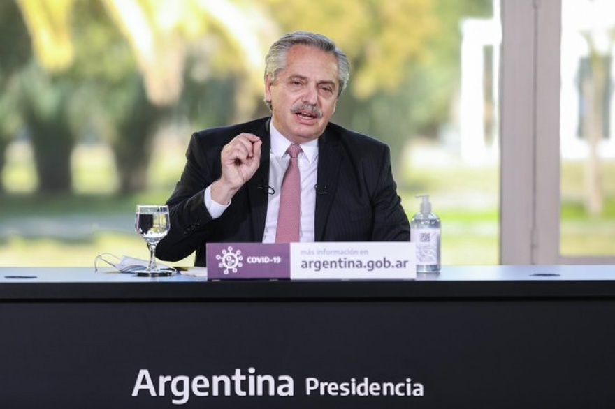 El presidente Alberto Fernández tiene coronavirus